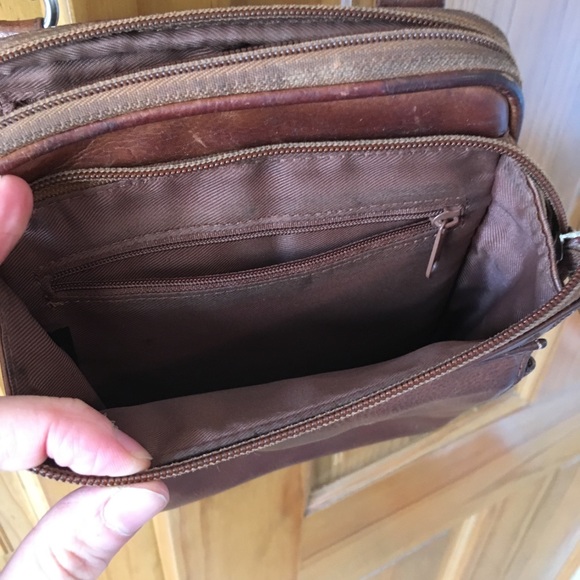 Fossil brown leather purse - Picture 2 of 5